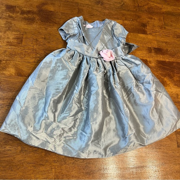 Marmellata Classics kids gray chiffon dress size 3t - Picture 1 of 6
